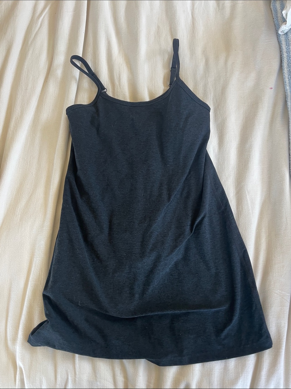 Beyond Yoga Black Women's Camisole Slip Dress